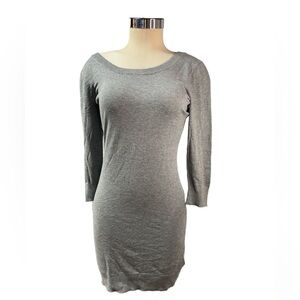 H&M gray sweater dress.